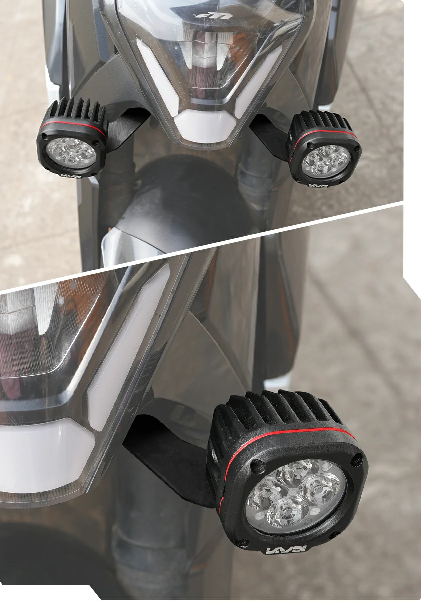 Terra Vision auxiliary light for Ultraviolette F77