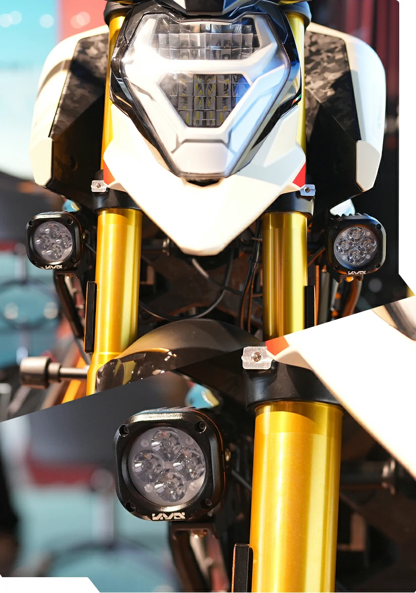 Terra Vision auxiliary light for Ultraviolette X47